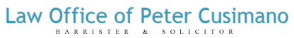 Law Office of Peter Cusimano, Barrister & Solicitor
